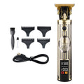 DALING DL - 1676 Professional Hair Clipper, Electric Beard Trimmer Mens Hair Clippers Cordless with LCD Screen Sharp Titanium Precision Trimmer Haircut for Families and Barber - Gulybaba - Genuine products online Marketplace in Pakistan