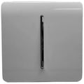 Trendi Switch 1 Gang 2 Way 10Amp Light Switch in Light Grey