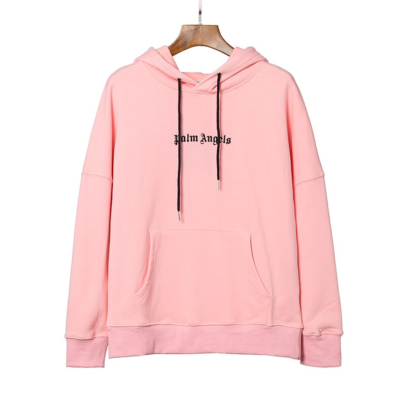 Original Palm Angels Men Women Unisex Lovers Fashion Casual Letter Hooded Loose Hoodie boyfriend gift Sports Jacket