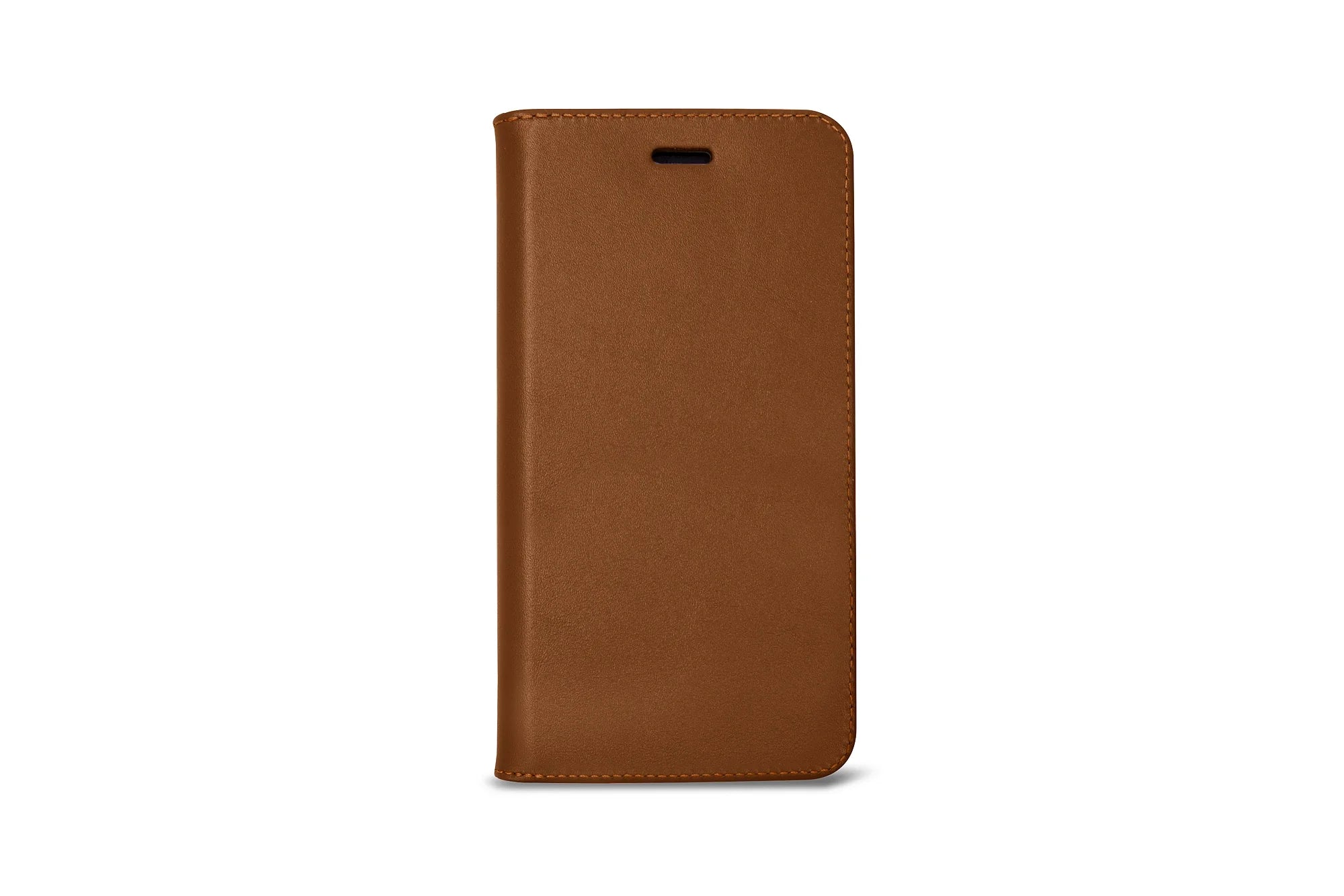 LUCRIN Wallet Case for iPhone 11 Pro Black / Brown -  Smooth Leather