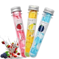 Hugs and Hurts Paper Soap Tube Mixed Fragrances Pack of 3 Disposable Mini Soap Petals in Compact Tubes for Hand Wash Personal Hygiene (3)