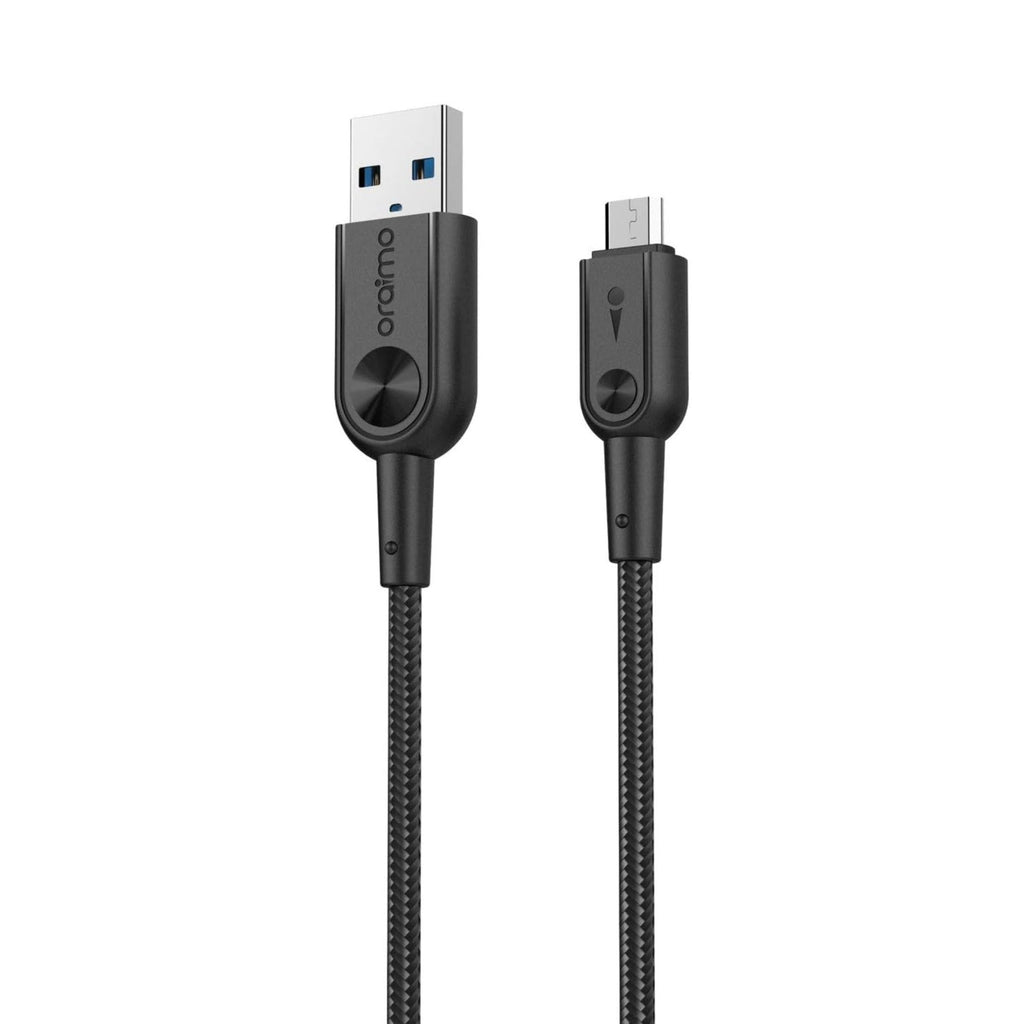 ORAIMO Micro USB Charging and Data Cable Nylon Braided,2A Fast Charging,High Speed,Longer Lifespan,Better Grip, Cable for Samsung, Kindle, Android Smartphones - Gulybaba - Genuine products online Marketplace in Pakistan