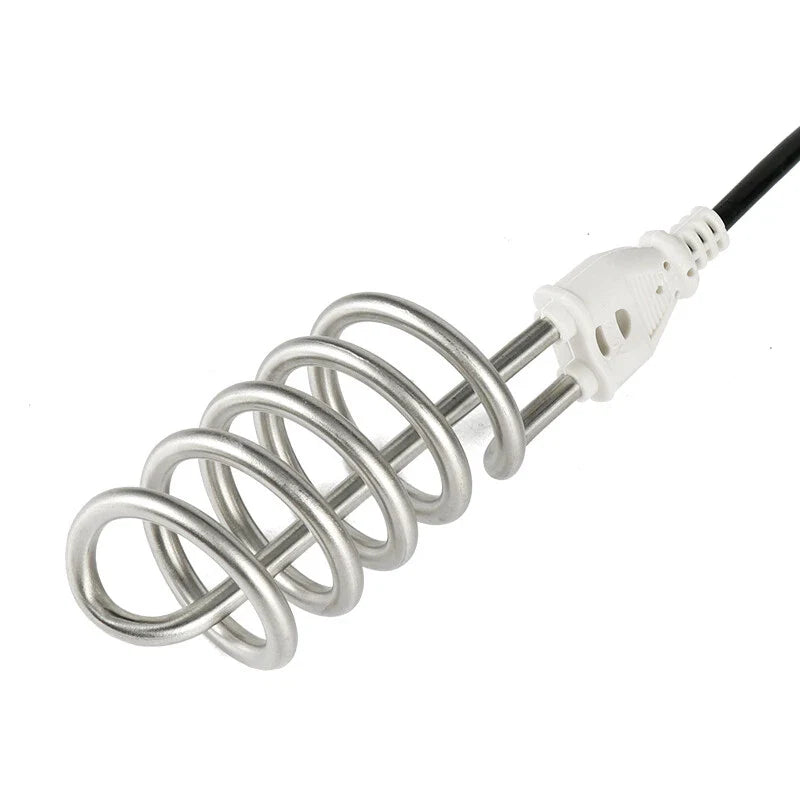 NSG F8 2000W Water Heater Rod - Mini Boiler Hot Water Immersion Heater, Stainless Steel Electric Heater Element, Portable Water Heating System for Household, Office, Travel Use